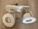Karwei Lamp met 2 Spotjes - 1 Jaar Oud, Huis en Inrichting, Lampen | Plafondlampen, Ophalen, Gebruikt, Metaal