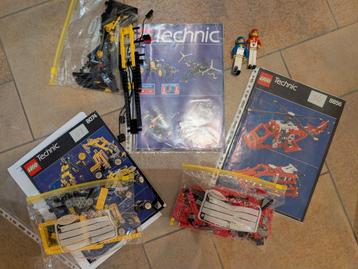 Oude Lego Technic Sets (8084, 8082, 8856 + meer) beschikbaar voor biedingen