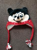 Leuke handgemaakte Mickey Mouse muts te dragen tot maat 122, Kinderen en Baby's, Kinderkleding | Mutsen, Sjaals en Handschoenen