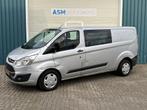 Ford Transit Custom 310 2.0 131Pk TDCI L2H1 Trend DC / Cruis, Auto's, Euro 6, 4 cilinders, Bedrijf, Diesel