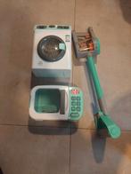 Keuken speelgoed magnetron wasmachine en stofzuiger, Ophalen of Verzenden, Zo goed als nieuw, Jongen of Meisje