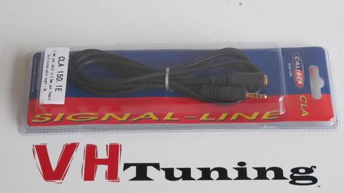 Caliber CLA 150.1E Audiokabel 1,8M 3,5MM male naar 3,5MM fem, Audio, Tv en Foto, Audiokabels en Televisiekabels, Nieuw, Overige kabels