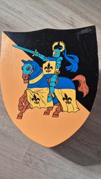 Houten ridder schild, Kinderen en Baby's, Speelgoed | Houten speelgoed, Ophalen of Verzenden, Gebruikt, Overige typen