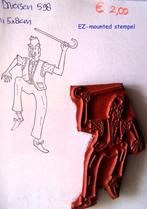 Diversen 598 EZ-mounted stempel, Ophalen of Verzenden, Gebruikt, EZ-mounted stempel