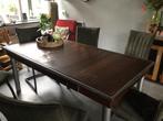 Eetkamertafel, Huis en Inrichting, Tafels | Eettafels, Ophalen, Overige materialen, Gebruikt, 50 tot 100 cm
