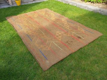 Cocosmat 295 x 195 mm vloerkleed mat tapijt vintage jaren 70