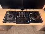 Pioneer dj set DJM 750 mk2 + 2x CDJ 850K in flightcases, Muziek en Instrumenten, Dj-sets en Draaitafels, Ophalen, Gebruikt, Dj-set