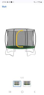1 jaar oude trampoline : 305 - 330 cm, Ophalen, Zo goed als nieuw
