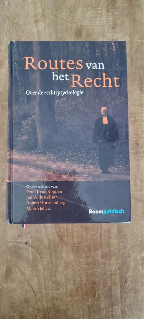 Routes van het Recht - Rechtspsychologie, Boeken, Studieboeken en Cursussen, Zo goed als nieuw, HBO, Alpha, Ophalen of Verzenden