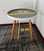 Schattig bijzettafeltje, Minder dan 55 cm, Rond, Scandinavisch, Zo goed als nieuw