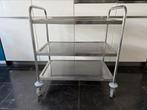 RVS trolley werkkar, Ophalen, Gebruikt, Transportkar
