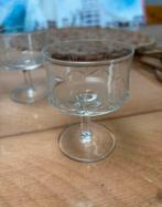 6 vintage champagnecoupes champagneschaaltjes cocktail glas, ., Overige typen, Ophalen of Verzenden, Zo goed als nieuw