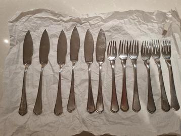 Visbestek / Viscouvert Wellner 6-delig / Kerst Kerstdiner beschikbaar voor biedingen