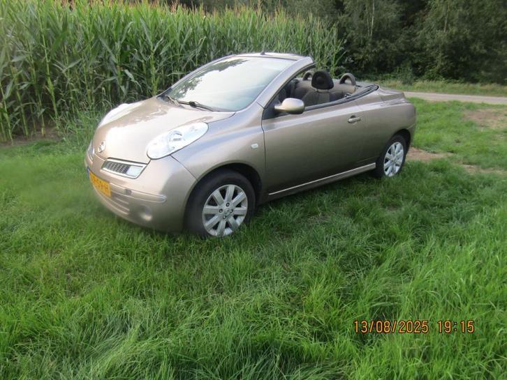 Nissan Micra 1.4 C+C CABRIOLET 157551km Nieuwe apk airco, Auto's, Nissan, Bedrijf, Micra, Airbags, Airconditioning, Metallic lak