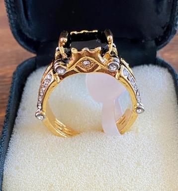 Mooie gouden herenring maat 19.5mm beschikbaar voor biedingen