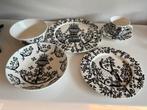 Nieuw 6-delig Iittala Taika Dinerbord Schaal Kop Zwart Wit, Huis en Inrichting, Keuken | Servies, Nieuw, Ophalen of Verzenden