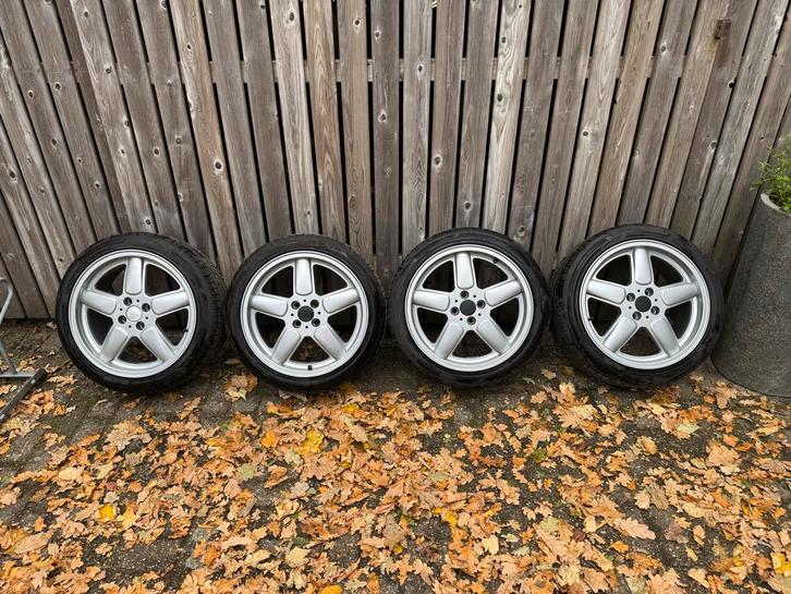 AC Schnitzer Velgen 4x100 17 inch met Hankook Banden - ZGAN, Auto-onderdelen, Banden en Velgen, Banden en Velgen, Zomerbanden