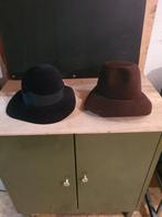 Vintage dames en heren hoed, Antiek en Kunst, Antiek | Kleding en Accessoires, Ophalen, Dames