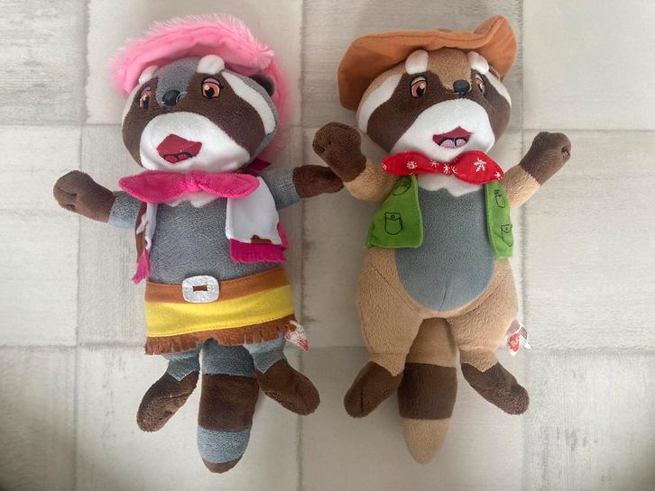 Randy en Rosie knuffels Slagharen - als nieuw!, Kinderen en Baby's, Speelgoed | Knuffels en Pluche, Zo goed als nieuw, Ophalen of Verzenden