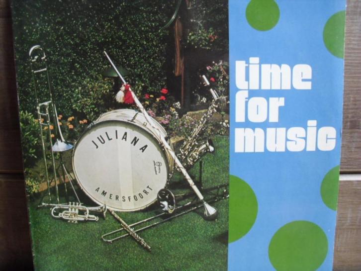 Juliana Amersfoort "Time for Music" LP, Cd's en Dvd's, Vinyl | Nederlandstalig, Gebruikt, Streekmuziek, 12 inch, Ophalen of Verzenden