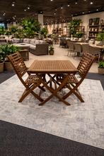 Teak houten 3-delig tuin set inklapbaar Direct/leverbaar, Tuin en Terras, Teakhout, Nieuw, Mwonenenslapen, Mwonenenslapen@ziggo.nl