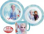 Disney Frozen Kinderservies met Mok - Magnetron, Ophalen of Verzenden, Nieuw