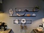 3x wandplank met decoratie, Ophalen, Zo goed als nieuw