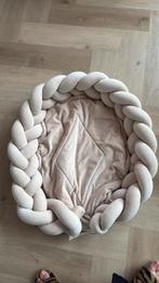 Baby nestje gevlochten beige luxe, Ophalen of Verzenden, Zo goed als nieuw, Jongetje of Meisje