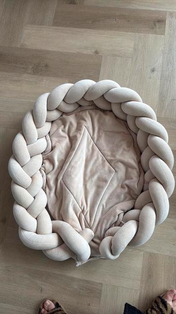 Baby nestje gevlochten beige luxe beschikbaar voor biedingen
