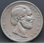 Zilveren rijksdaalder 1852 - 2 1/2 gulden 1852 - Willem 3, Koning Willem III, Verzenden, Zilver, Losse munt