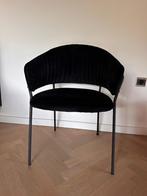 Eetkamer stoelen 6 stuks, Huis en Inrichting, Stoelen, Ophalen, Zwart, Stof, Zo goed als nieuw
