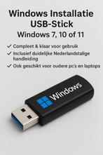 Windows Installatie USB-Stick – Windows 7, 10 of 11, Computers en Software, Besturingssoftware, Ophalen of Verzenden, Nieuw, Windows