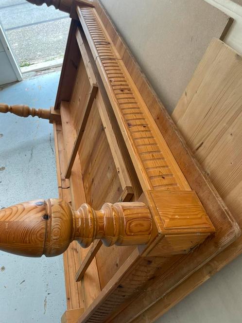 Grote grenen tafel - uitschafbaar, Huis en Inrichting, Tafels | Eettafels, Gebruikt, 200 cm of meer, Vijf personen of meer, Rechthoekig