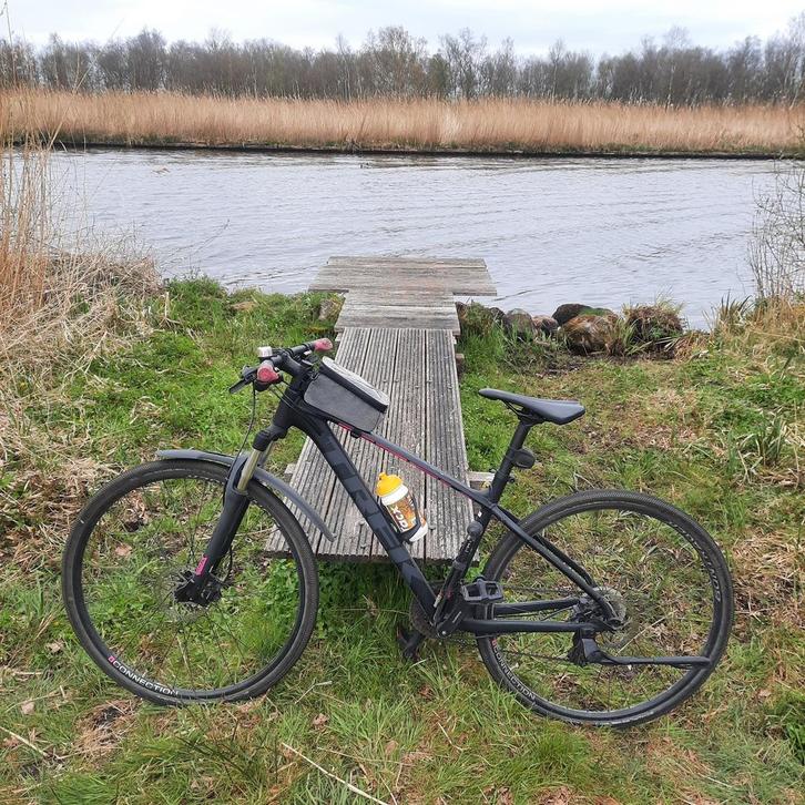 TREK Marlin 5 WSD frame maat 18.5  29 Matte Trek Black, Fietsen en Brommers, Fietsen | Mountainbikes en ATB, Gebruikt, Dames, Trek