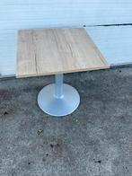 6 stuks horeca tafel hoogte verstelbaar sta tafel 70x70 cm, Ophalen
