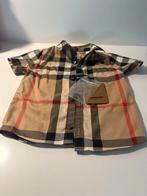 Burberry bloesje maat 92 vintage, Overhemd of Blouse, Ophalen of Verzenden, Zo goed als nieuw, Jongen