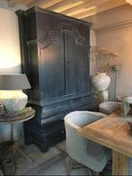 Old black buikkast en TV kast-dressoir<Zo goed als nieuw>, Ophalen, Met deur(en), Zo goed als nieuw, Minder dan 150 cm