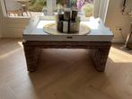 Lifestyle salontafel met bijpassend dienblad, Ophalen, 50 tot 100 cm, Vierkant, 50 tot 100 cm