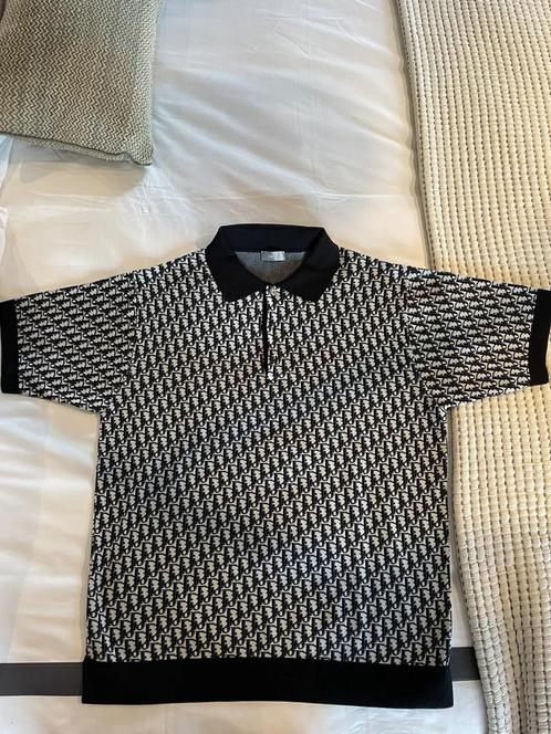 Dior Oblique Knit men polo t shirt, Kleding | Heren, Polo's, Ophalen of Verzenden