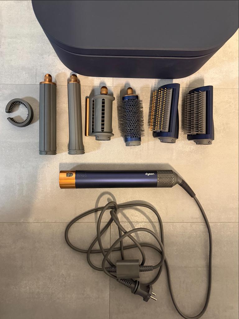 Dyson Airwrap Complete Long - Zo goed als nieuw!, Ophalen of Verzenden, Zo goed als nieuw, Haarverzorging