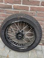 16 inch tubeless voorwiel met plat kantje aan velg ktm, Ophalen of Verzenden
