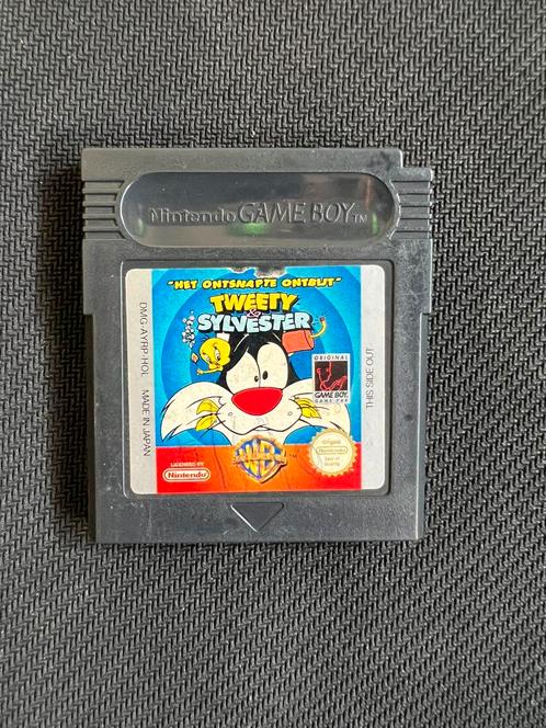 Tweety & Sylvester Nintendo Game Boy, Spelcomputers en Games, Games | Nintendo Game Boy, Zo goed als nieuw, Racen en Vliegen, 1 speler