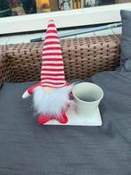 Kabouter met bloempotje, Tuin en Terras, Rond, Ophalen of Verzenden, Aardewerk, Minder dan 40 cm