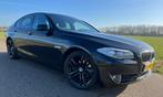 BMW 5-Serie 3.0 I 523 AUT 2010 Zwart Trekhaak Nap, Auto's, BMW, Origineel Nederlands, Te koop, 5 stoelen, Benzine