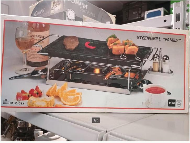 Diverse gourmet steengrill fondue sets te koop, Witgoed en Apparatuur, Gourmetstellen, Zo goed als nieuw, 4 t/m 7 personen, Ophalen of Verzenden