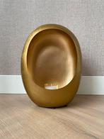 Waxinelichthouder ei goud, Huis en Inrichting, Overige kleuren, 25 tot 50 cm, Nieuw, Ophalen of Verzenden