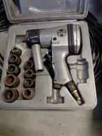 Pneumatische Slagmoersleutel met Doppen Set, Ophalen, Gebruikt