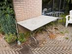 Granieten (buiten) tafel - MOET WEG, Tuin en Terras, Ophalen, Gebruikt, Rechthoekig, Overige materialen