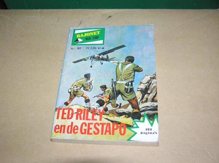 Bajonet maxi strip nr.167, Boeken, Strips | Comics, Gelezen, Eén comic, Europa, Ophalen of Verzenden