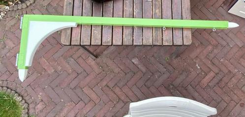 Billboardmast reclamemast Appelgroen met wit 144 cm, Huis en Inrichting, Woonaccessoires | Wandplanken en Boekenplanken, Zo goed als nieuw